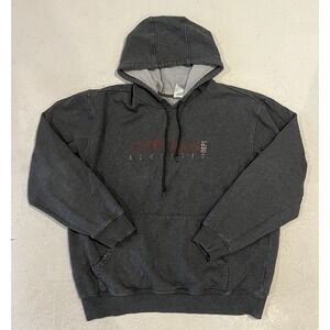 Vintage Y2K Adidas Mens Sz XL Hoodie Sweatshirt Athletics Gym Logo Drawstring